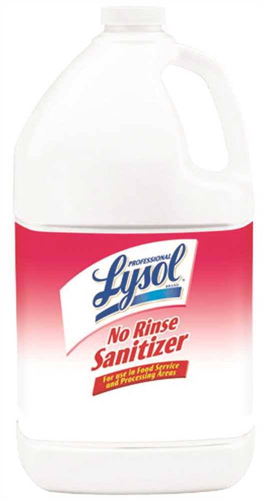 Lysol No Rinse Sanitizer, Gallon