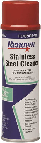 Renown&reg; Stainless Steel Cleaner Oil Based Aerosol 15 Oz