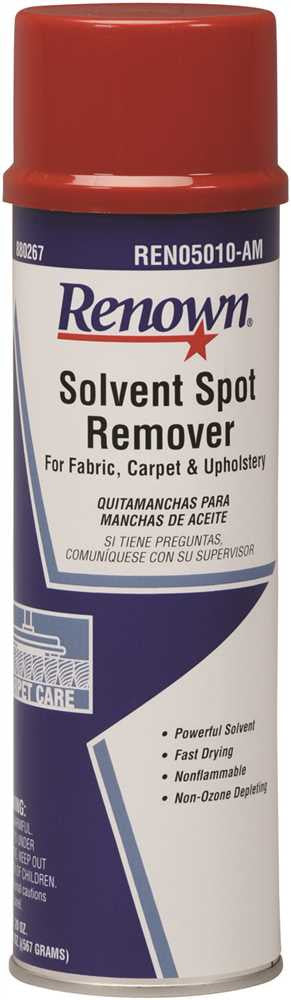 Renown&reg; Solvent Spot Remover - Aerosol,  20 Oz.