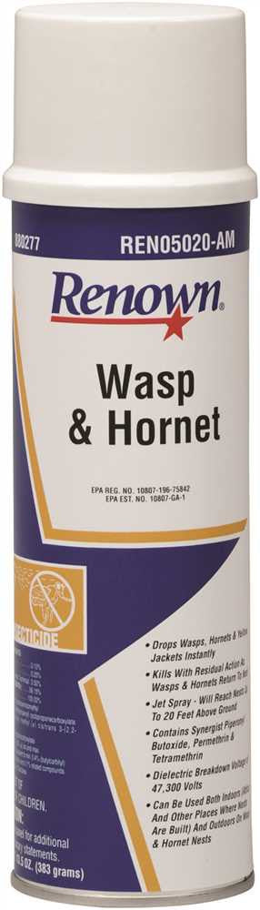 Renown&reg; Wasp And Hornet Aerosol 12.5 Oz.