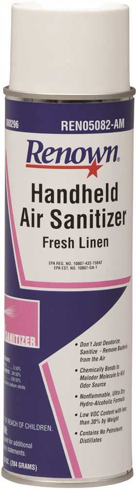 Renown&reg; Handheld Air Sanitizer Fresh Linen