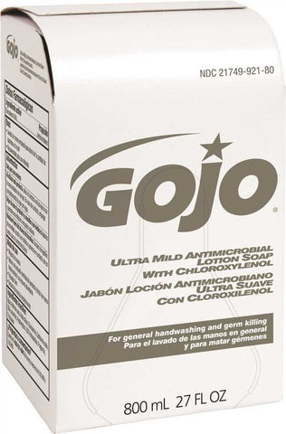 Gojo&reg; Antimicrobial Ultra Mild Lotion Hand Soap With Chloroxylenol, 800 Ml, Pink