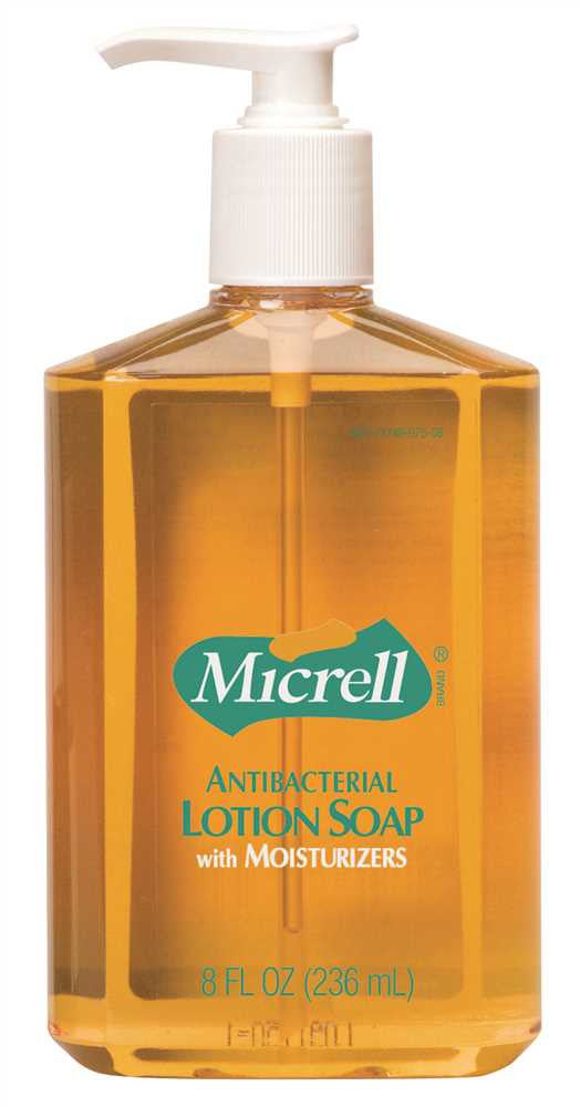 Micrell&reg; Antibacterial Lotion Soap, 8 Fl. Oz. Pump Bottle