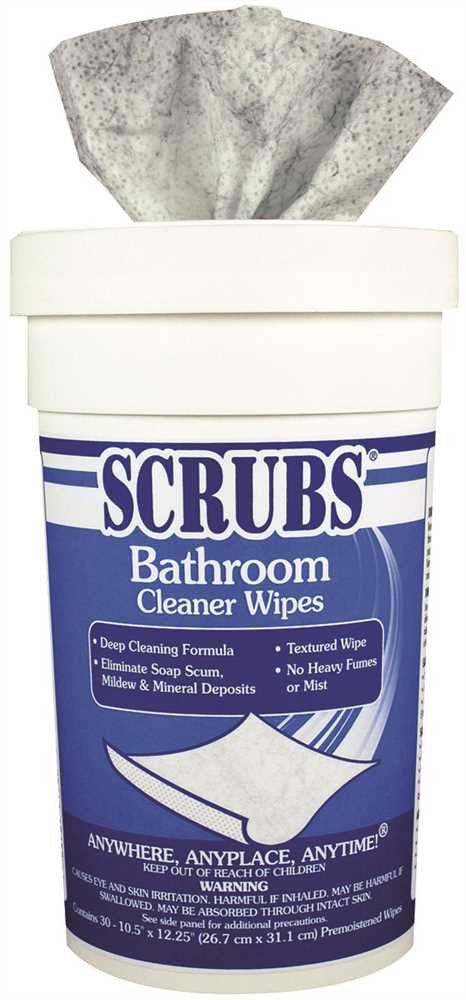 Scrubs Disinfectant Deodorizing Wipes