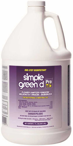 Simple Green&reg; D Pro 5&reg; Disinfectant And Cleaner, Gallon