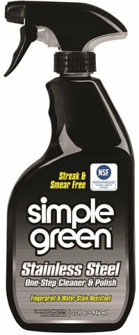 Simple Green&reg; Stainless Steel Cleaner And Polish, 32 Oz.