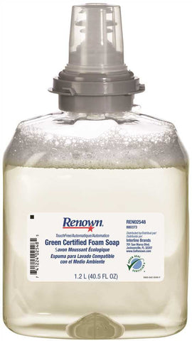 Renown&reg; Green Seal&trade;-certified Hand Foam Soap Refill, 1,200ml