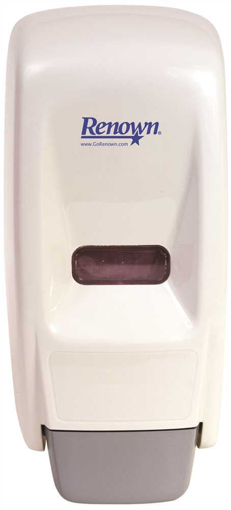 Renown&reg; Bag-in-box Dispenser, Ceramic White, 800ml