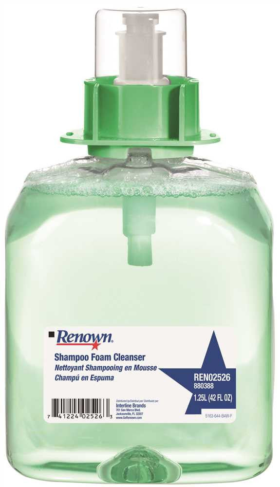 Renown&reg; Foam Shower Cleanser Refill, 1,250ml