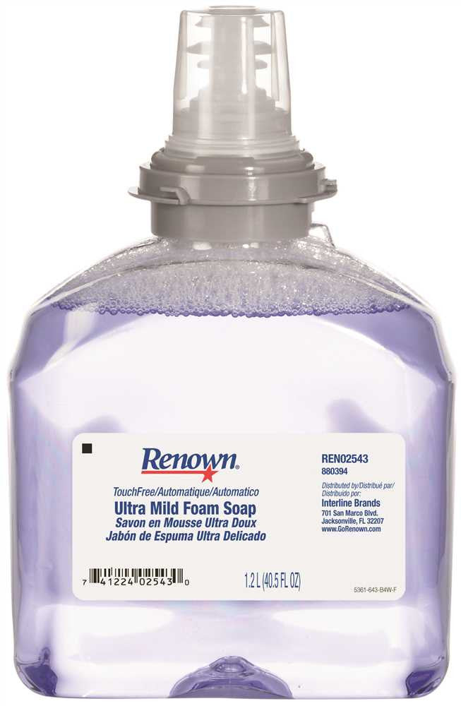 Renown&reg; Ultra-mild Foam Hand Soap, Touch-free, 1,200ml