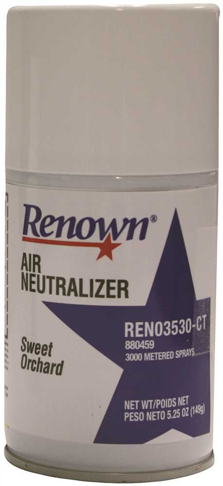 Renown&reg; Premier Aerosol Dispensing Refill Sweet Orchard 6 Oz.