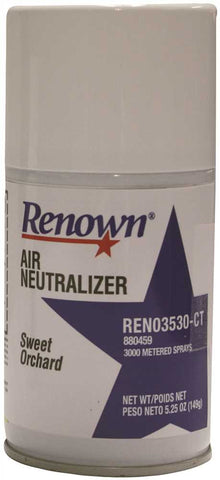 Renown&reg; Premier Aerosol Dispensing Refill Sweet Orchard 6 Oz.