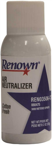 Renown&reg; 3000 Air Neutralizer Refill, Cotton Fresh, 2 Oz.