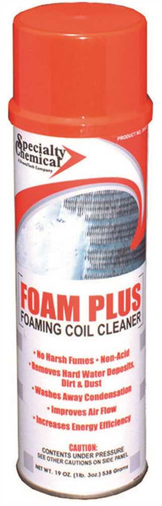 Foaming Aerosol Coil Cleaner 19 Oz