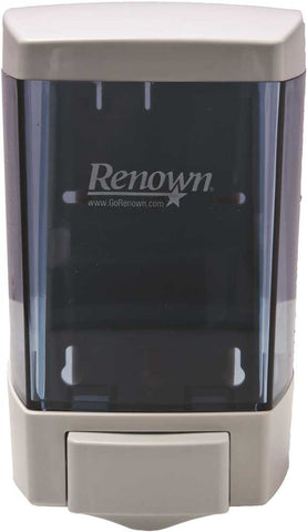 Renown&reg; Liquid Soap Dispenser, 46 Oz., White See-thru