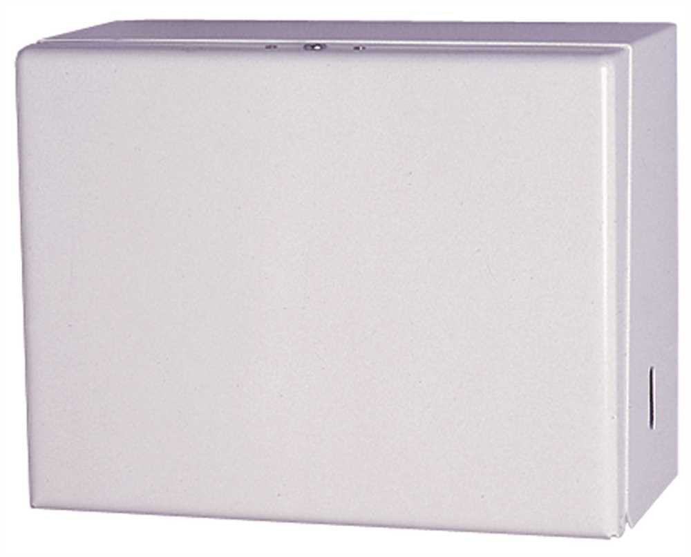 Paper Handle Towel Dispenser Single Fold White