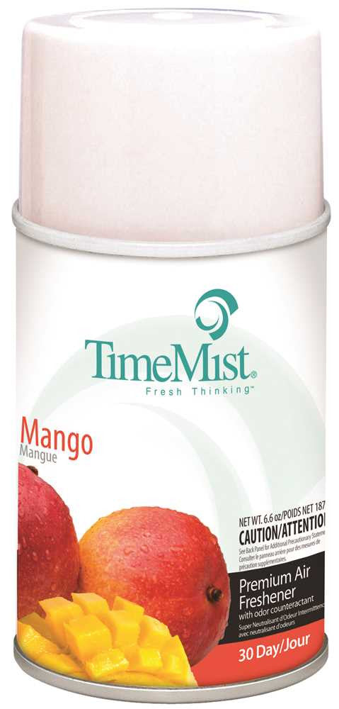 Timemist&reg; Air Freshener, Premium Meter Refill, Mango, 6.6 Oz.