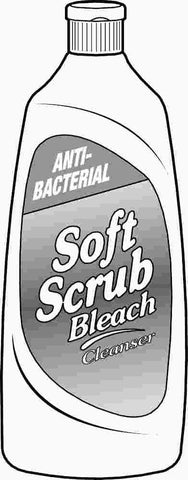 Soft Scrub Cleanse With Bleach, 36 Oz