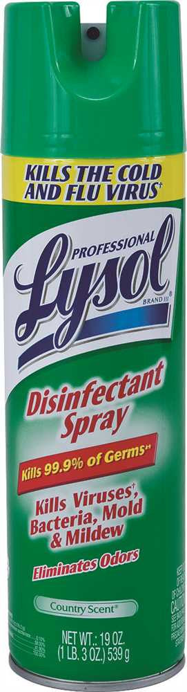 Lysol&reg; Disinfectant Spray, Country Scent, 19 Oz