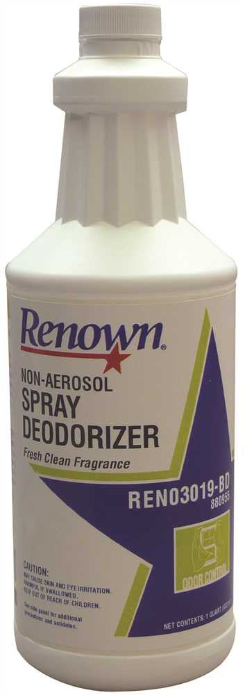 Renown&reg; Non-aerosol Spray Deodorizer - Liquid Rtu