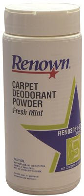 Renown&reg; Carpet Deodorant Powder, Fresh Mint, 1-pound Container