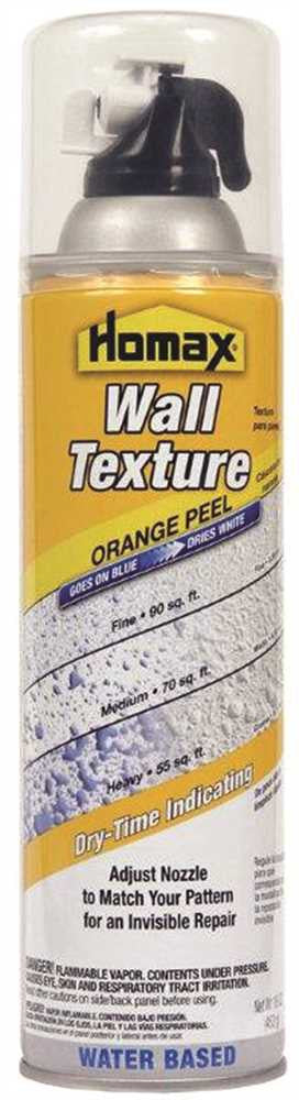 Aerosol Wall Texture, Color Changing Orange Peel, 16 Oz.