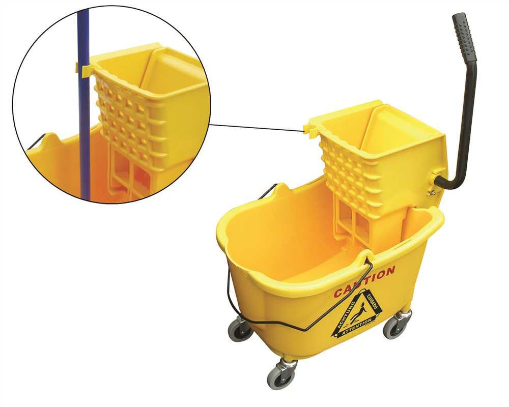 Maxirough Mop Bucket And Wringer