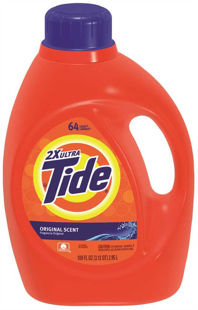 Tide 2x Liquid Laundry Detergent, Original Scent, 100 Oz.