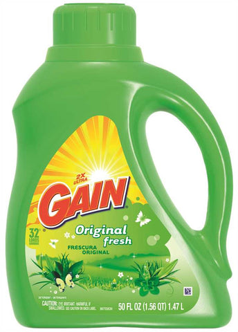 Gain 2x Liquid Laundry Detergent 50 Oz