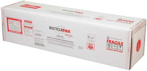 Recyclepak&reg; Prepaid Lamp Recycling Box, 12 X 12 X 48 In.