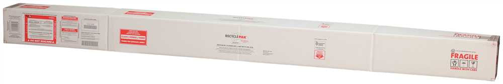 Recyclepak&reg; Prepaid Lamp Recycling Box, 6 X 6 X 96 In.