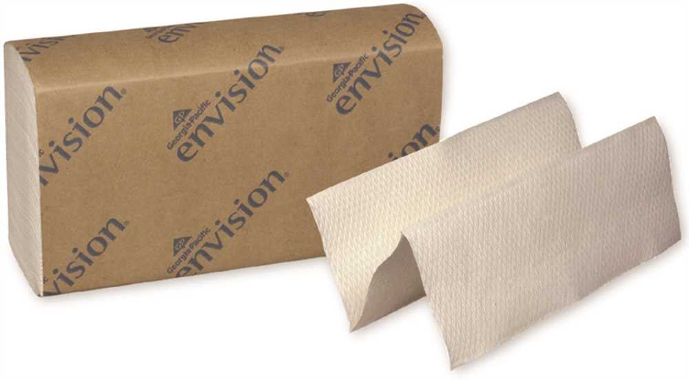 Envision&reg; Multifold Paper Towels, White, 9.2x9.4 In., 16 250-count Packs Per Case