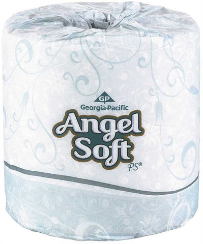 Gp Angel Soft Bathroom Tissue 2 Ply 20 Rolls Per Case