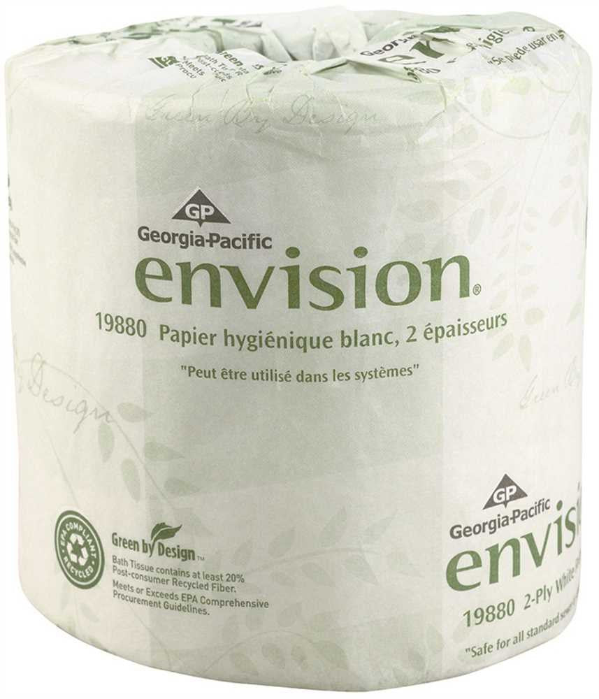 Envision Bathroom Tissue 2 Ply 80 Rolls Per Case