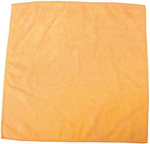 Renown&reg; Microfiber Cloth, 16x16 In., Yellow