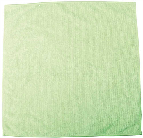 Renown&reg; Microfiber Cloth, 16x16 In., Green