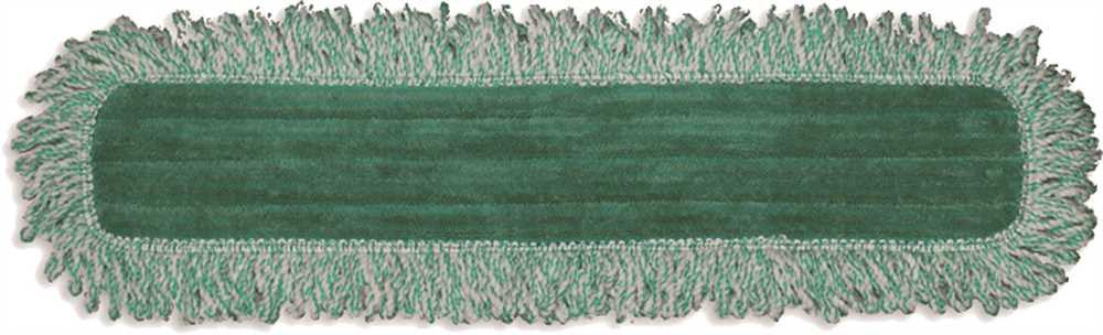 Renown&reg; Microfiber Dust Mop With Fringe, Green, 24"