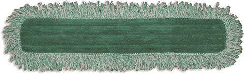 Renown&reg; Microfiber Dust Mop With Fringe, Green, 24"