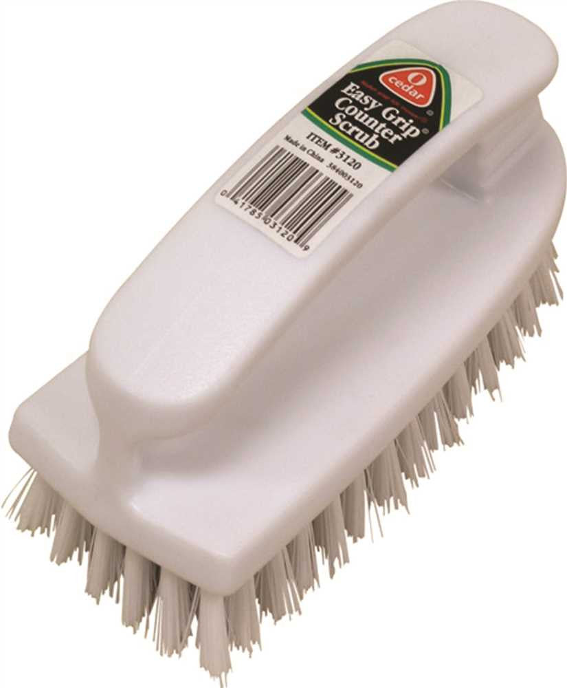 Plastic Scrub Brush With Handle