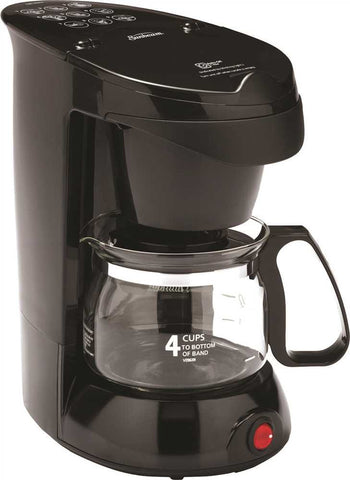 Sunbeam 4 Cup Coffee Maker, Black