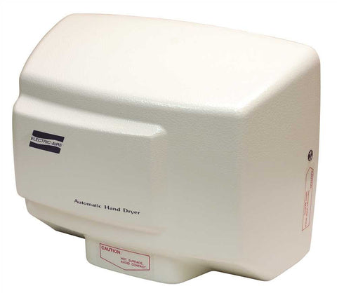 World Dryer Hand Dryer, White, 8.8x11.25x5.9 In., 120 Volts, 13 Amps, 108 Cfm