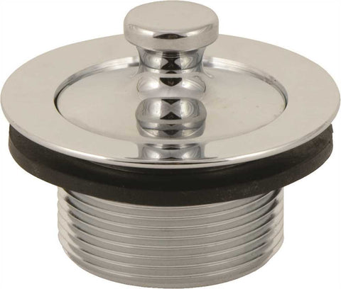 Lift-and-turn Tub Stopper Assembly For Gerber&reg;, 1-7-8", 11.5 Tpi, Polished Chrome