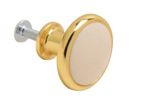 Cabinet Knob Pol Brass