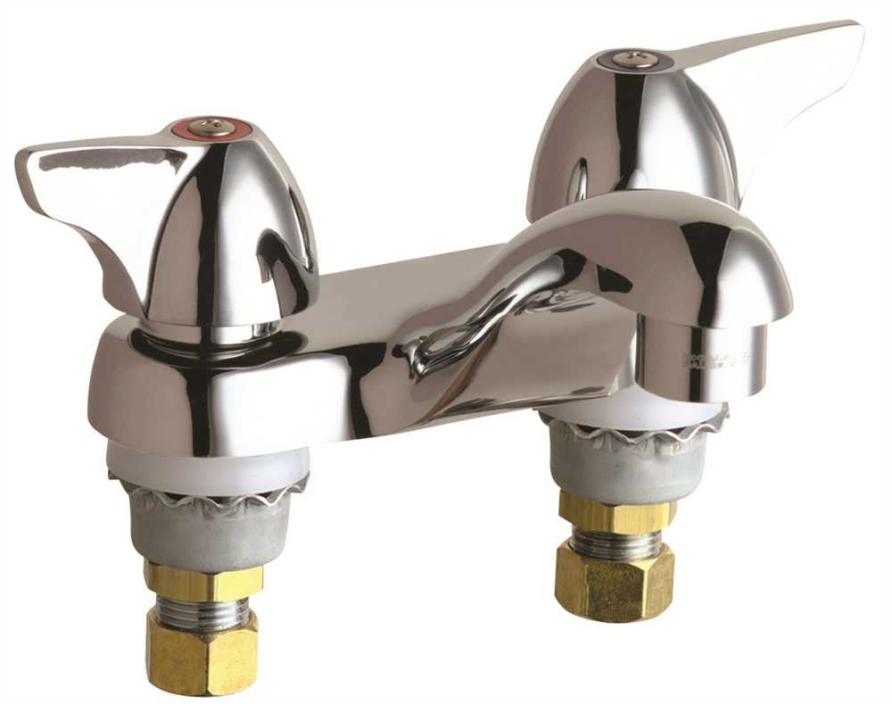 Chicago Classic Faucet Lead Free, Single Wing Handles