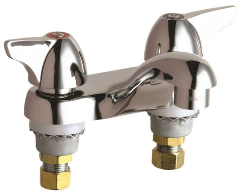 Chicago Classic Faucet Lead Free, Single Wing Handles