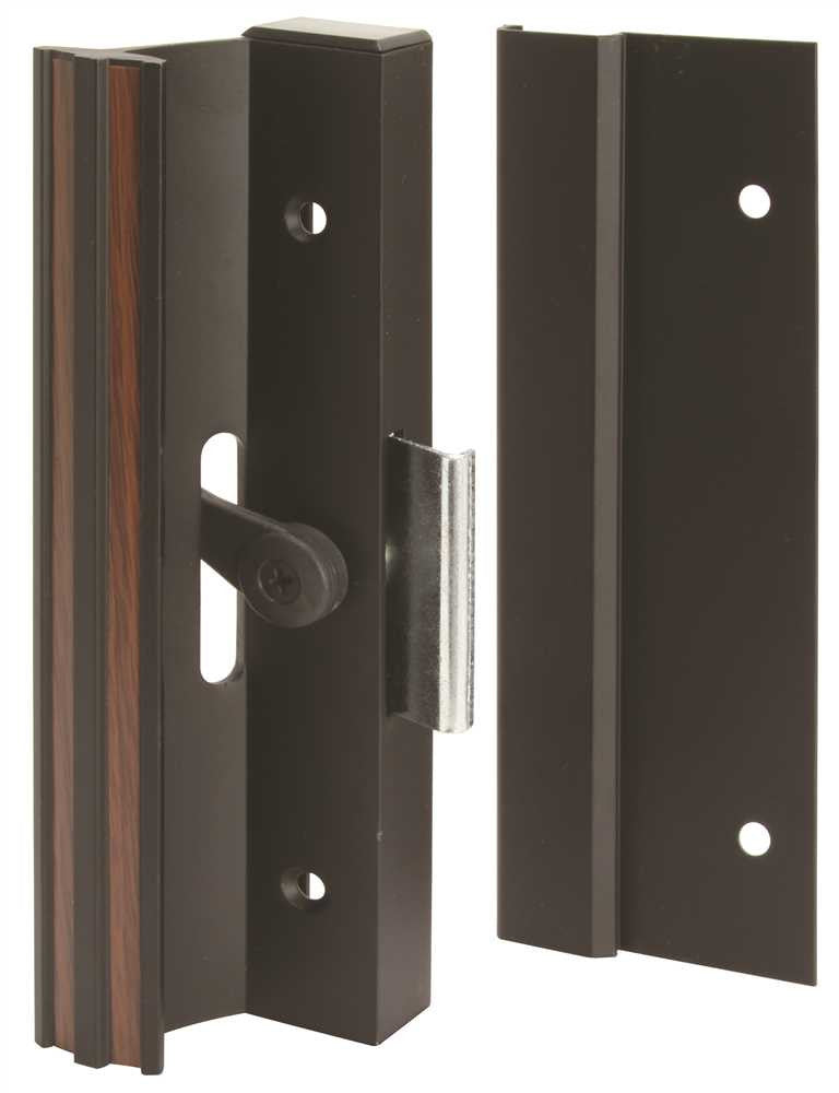 Patio Door Handle Black