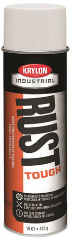 Krylon Rust Tough Spray Paint 15 Oz Gloss White