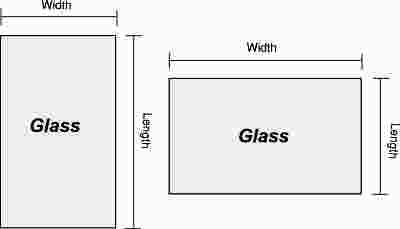 Single Strength Glass Sheet, 36x48 In.