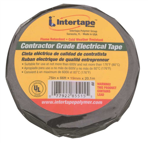 Contractor Grade Professional Pvc All-weather Electrical Tape 3-4 In. X 22 Yd.