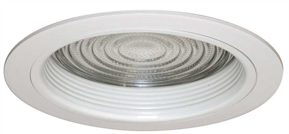 Monument&reg; 6 In. Recessed Anodized Reflector Trim With Vertical Socket, Clear, 7-3-8 X 6-1-4 In.